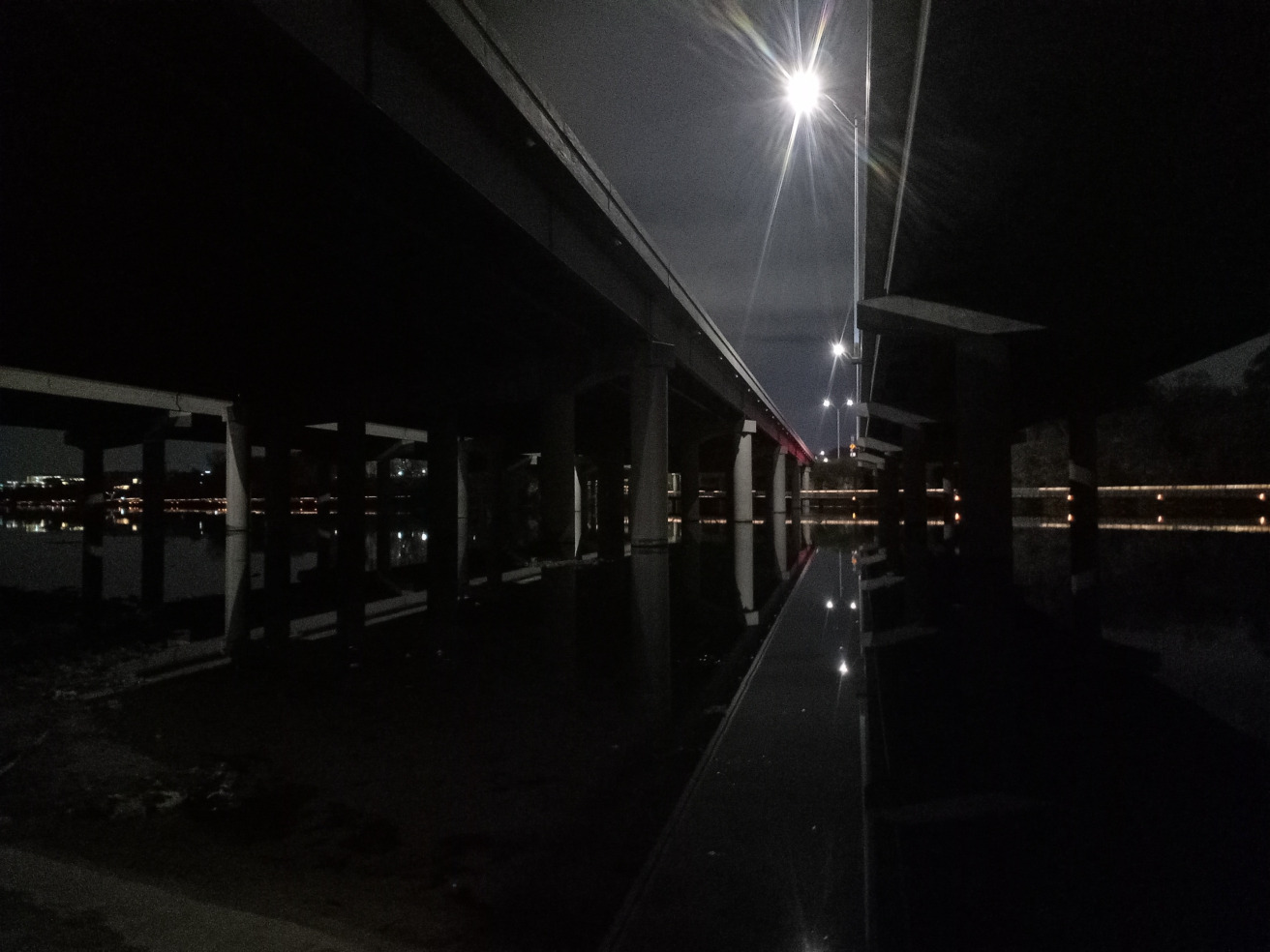 Downtown Austin Hwy 35 bridge