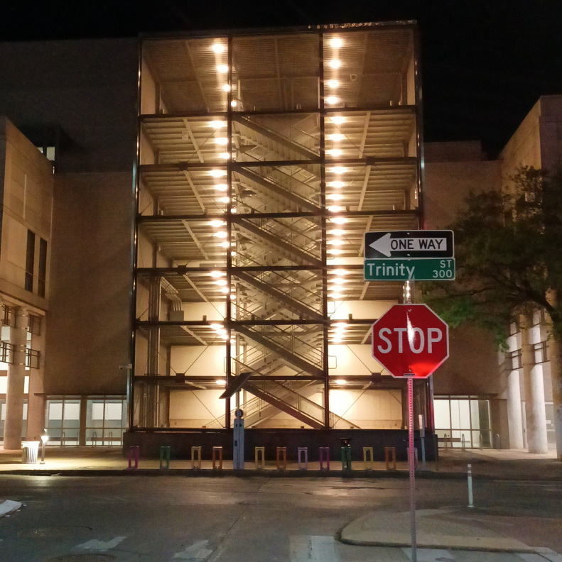 Downtown Austin parking garage