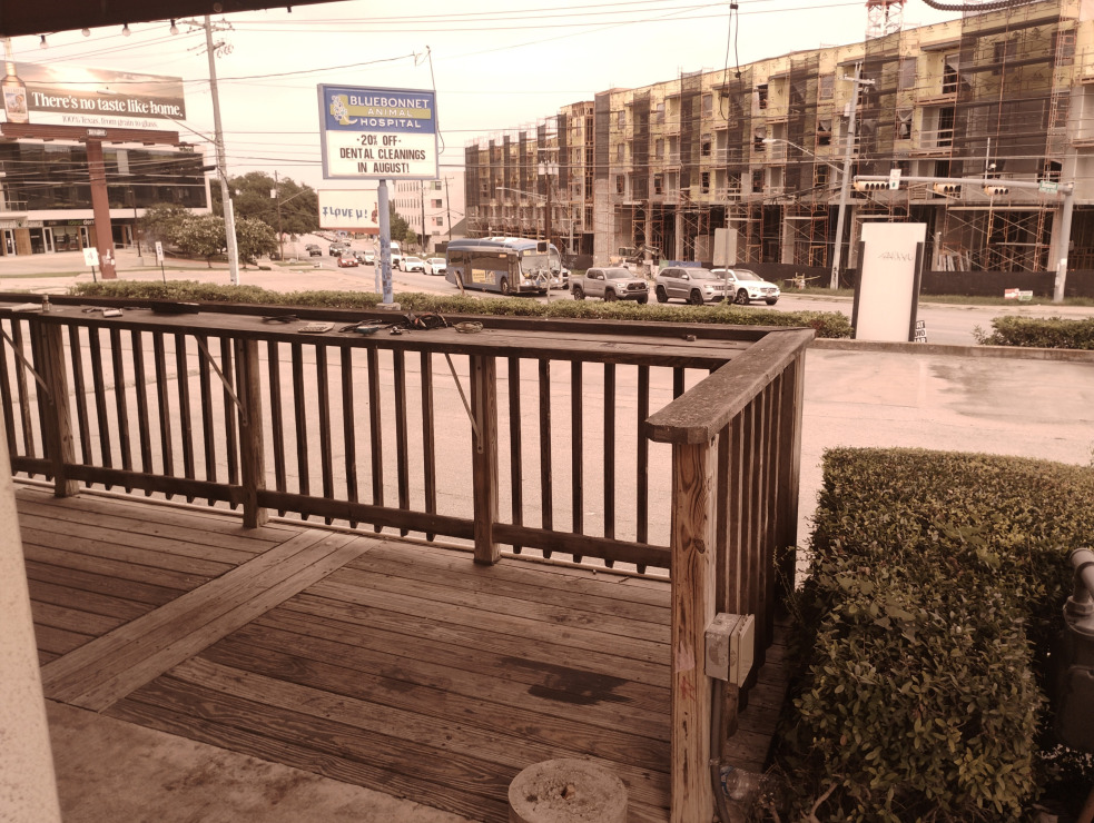 Hwy 35 bridge downtown Austin, TX