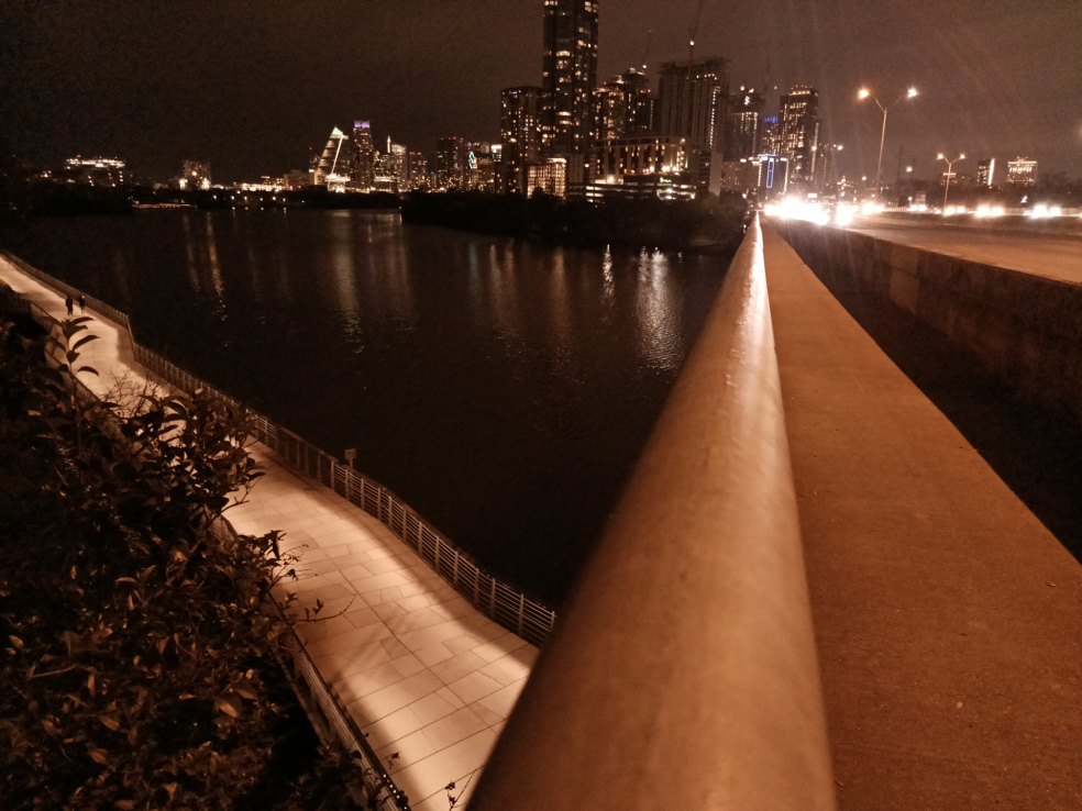 Downtown Austin, TX Highway 35 bridge